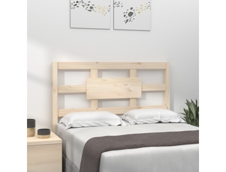 Cabecero de cama VIDAXL Marrón Madera (105.5x4x100 cm)