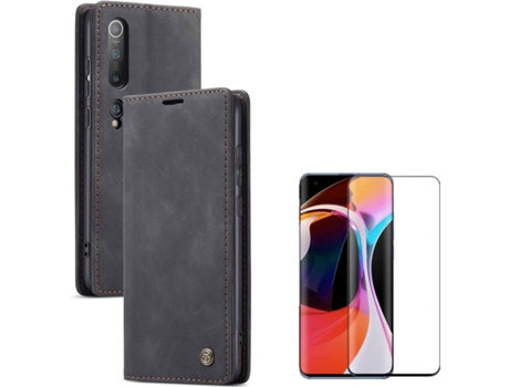 Funda y Protector Xiaomi Mi 10 Pro Caseme Elite Gris