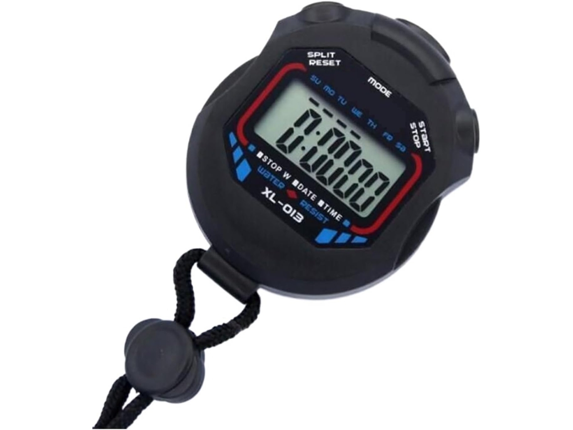 Lcd Étanche Portable Sport Numérique Classique Course Populaire Polyvalent Chronomètre Natation