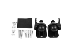 Soporte De Pared Para Altavoces Ahorro De Espacio Fácil Instalación Flexible Ajustable Estable 2 Piezas