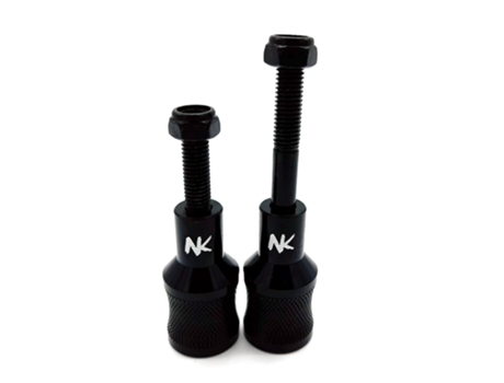 Estriberas Pegs Nokaic para Scooter Patinete Freestyle, 2 Unidades con Tornillos incluidos, Color Negro