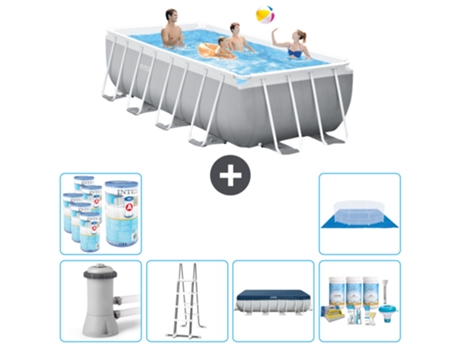 Piscina Tubular INTEX 26790GN-CB29 (8418 L - 200x122cm)