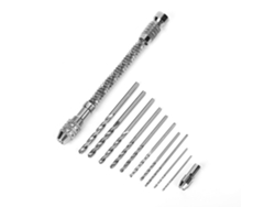 Taladro Manual Semi Automático De Aluminio Para Vueltas (10 Brocas)