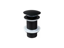 Desagüe negro para fregadero sin desviador, universal automático con sistema emergente.