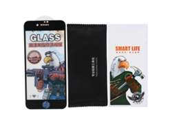Protector De Pantalla De Vidrio Templado Negro Para Juegos Phone Film (hd Anti-huella Digital) Para Iphone7