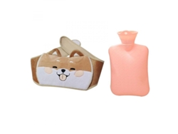 2026-15581-kit De Botella De Agua Caliente Con Cinturón De Shiba Inu Para Aliviar Dolores Y Calor