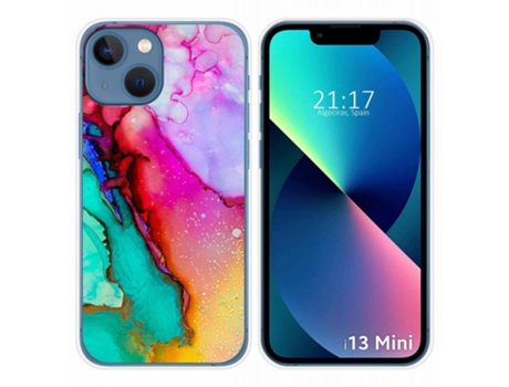Carcasa iPhone 13 Mini (5.4) TUMUNDOSMARTPHONE Dibujos Multicolor
