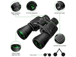 Binoculares 20x50 Visión Nocturna Bajo Luz Prisma Bak7 Impermeables Para Observar Aves Y Conciertos