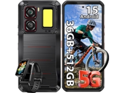 Smartphone robusto 5g Oukitel WP300 36gb 512gb 6.8 120hz 16000mah Android 15 Negro