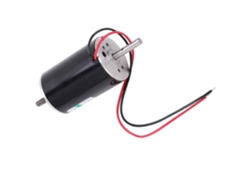Motor De Cc De Alta Velocidad De 80 W Con Salida De Doble Eje, Giro En Sentido Horario/antihorario.
