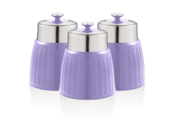 Botellas de Cocina SWAN 1,2L (15,6 x 15,6 x 17,3 cm - Plástico/Acero Inox. - Morado)