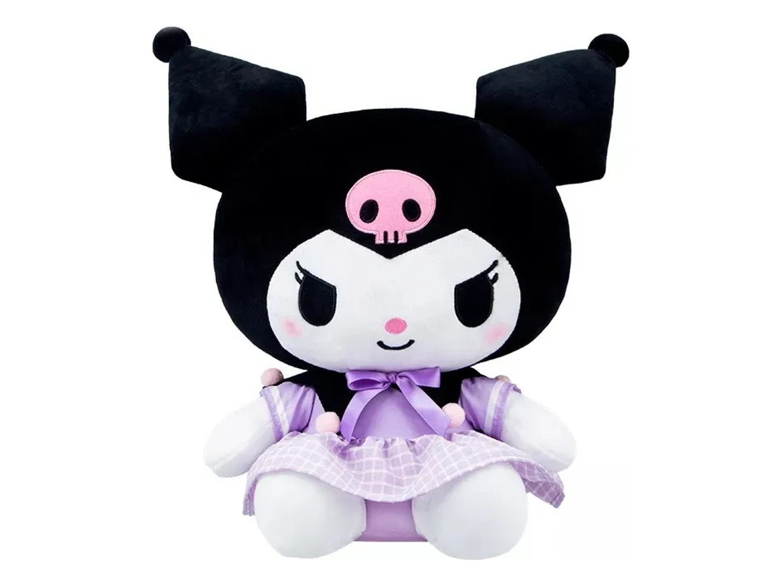 Kurumi Plush 40cm Com Vestido Roxo Jestervayotoy