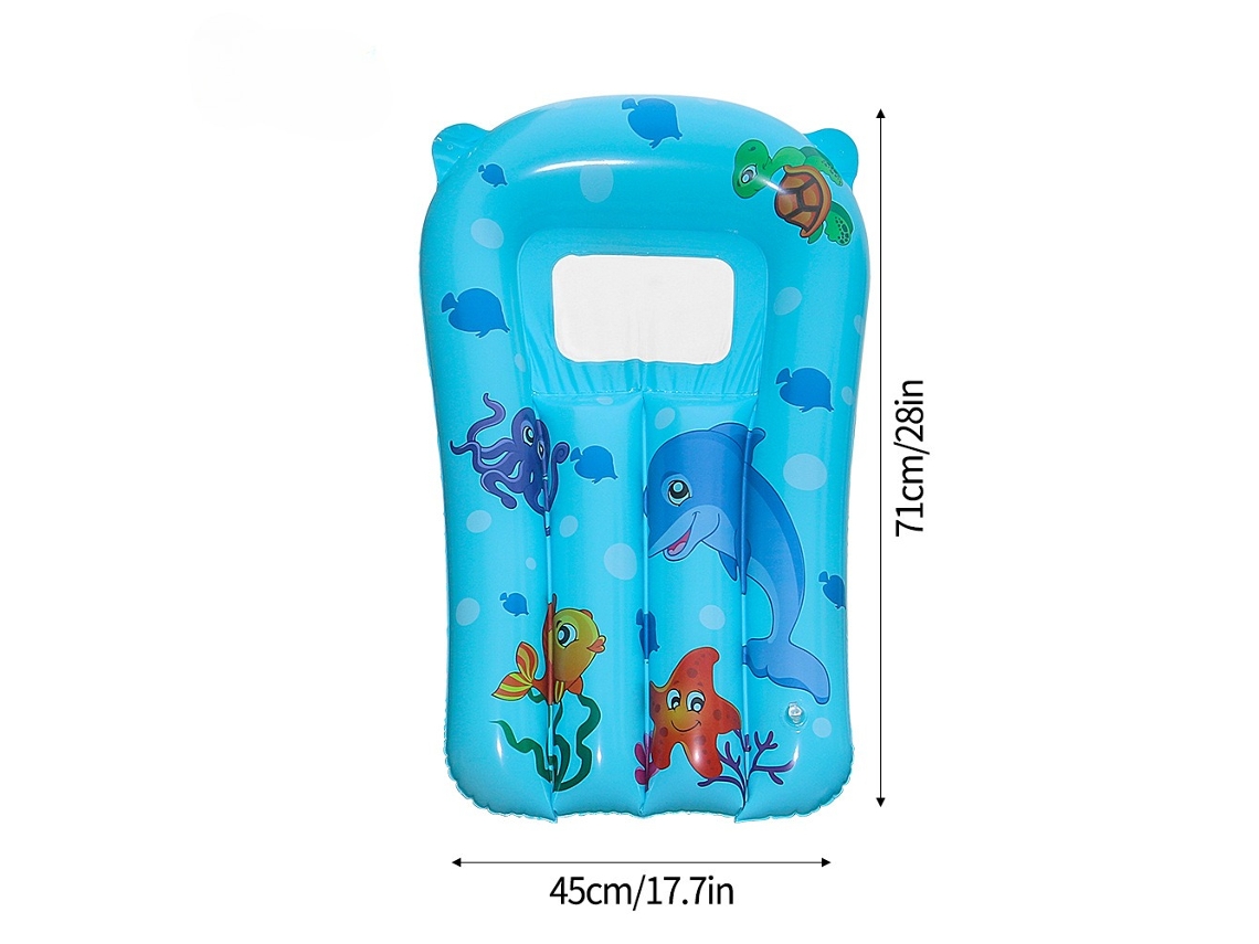 Tabla De Paddle Surf Hinchable Para Niños, 75 X 50 Cm, Soporta Hasta 100 Kg, Digitallab Azul