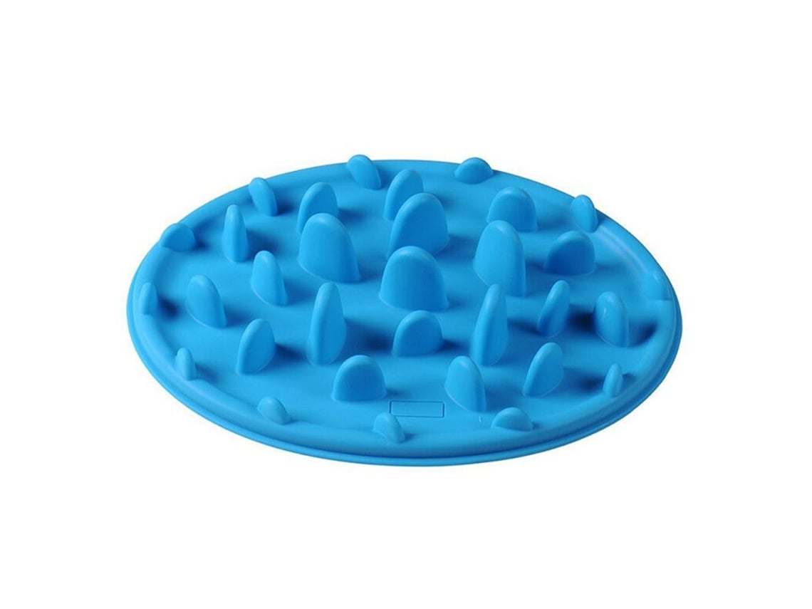 Comedero De Silicona De Alimentación Lenta Para Perros, Antideslizante, Previene La Obesidad, Alimentación Saludable.