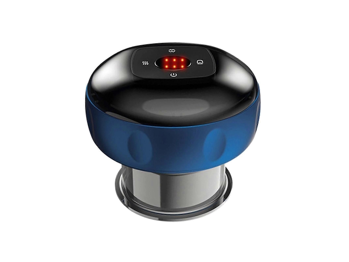 Masajeador eléctrico con ventosa GOKOCO con dispositivo de combustión, vibración y luz roja.