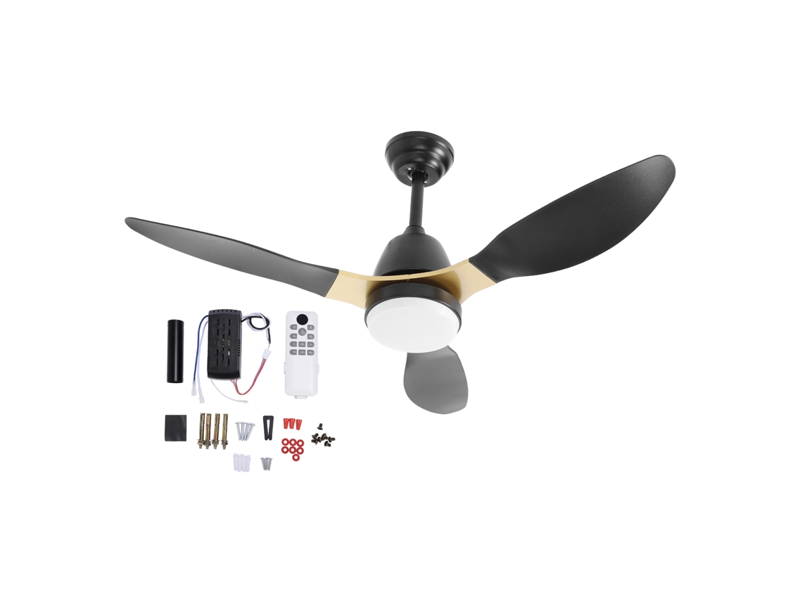 Rejillas de ventilación de 37 pulgadas con luces LED regulables y control remoto.