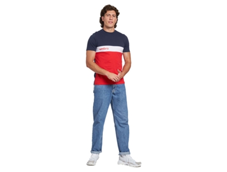 Camiseta de Hombre para Fútbol UMBRO Sportswear Azul (L)