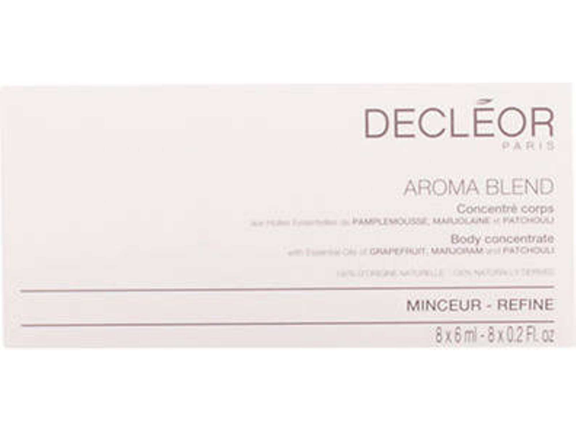 Crema Corporal DECLÉOR Aromablend Concentre Corps Slim (8 x 6 ml)