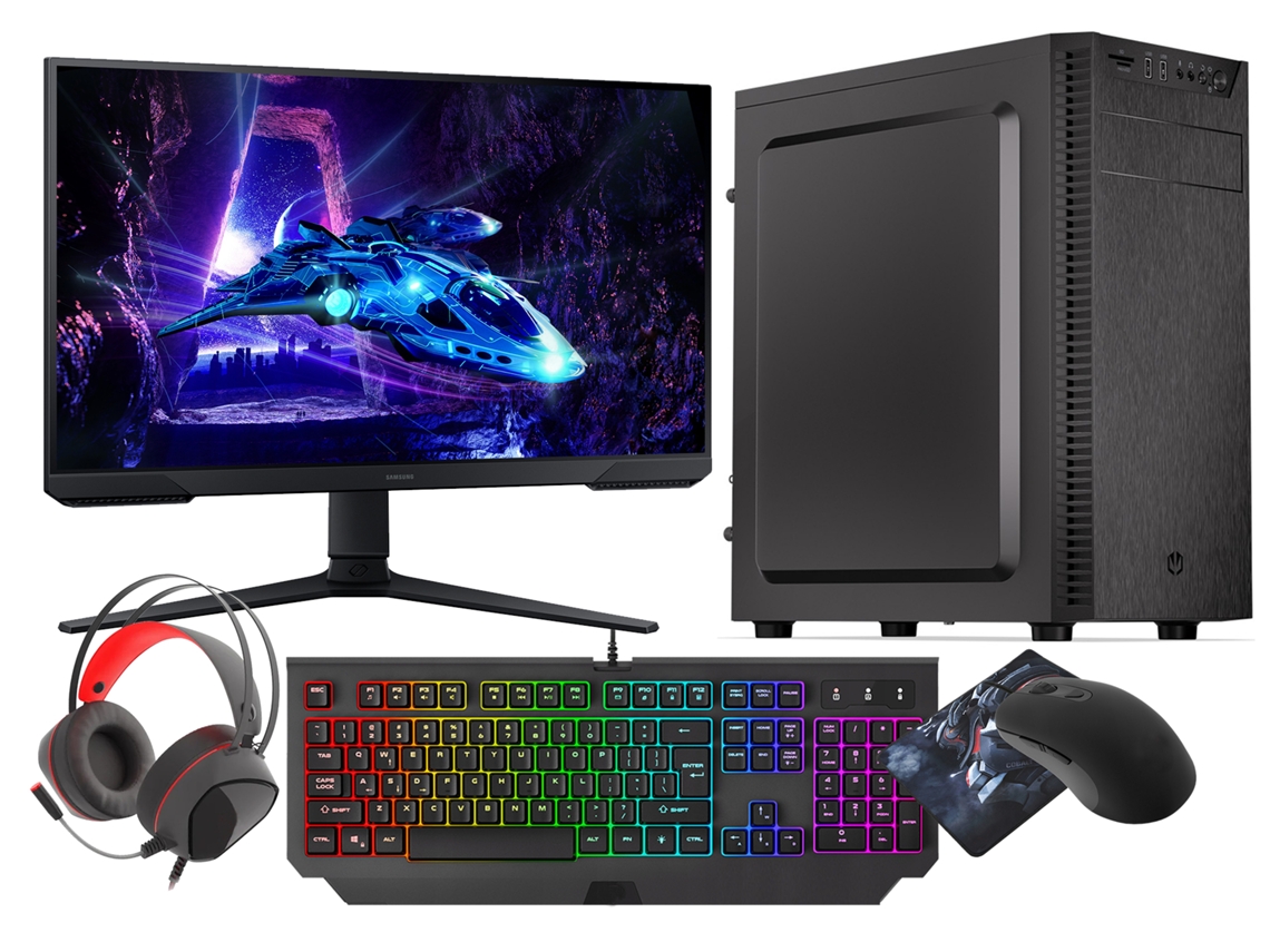 Vist Solid Ryzen 5 8600g Ai - Ram 32gb - Amd Radeon 760m - Ssd 1 Tb - Wifi - Lcd 24 180hz - W11