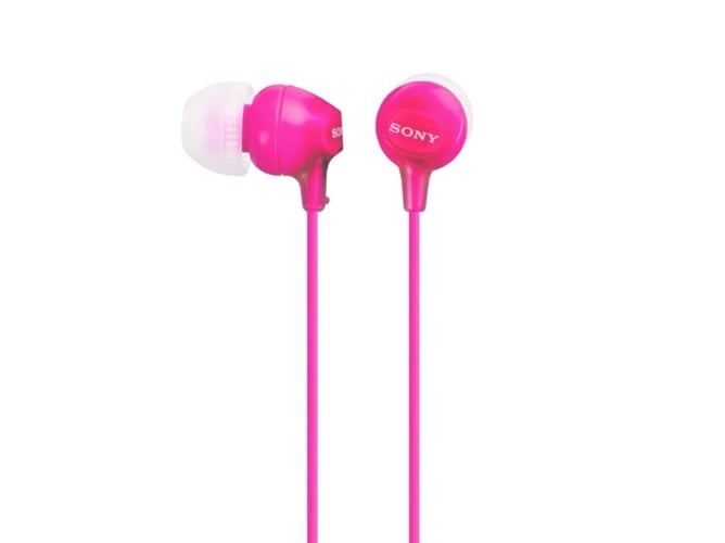 Auriculares con Cable SONY Mdr-Ex15Lp (In Ear - Rosa)