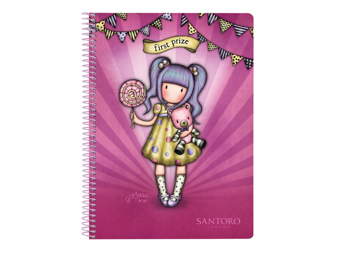 Libreta GORJUSS First prize Lila A5