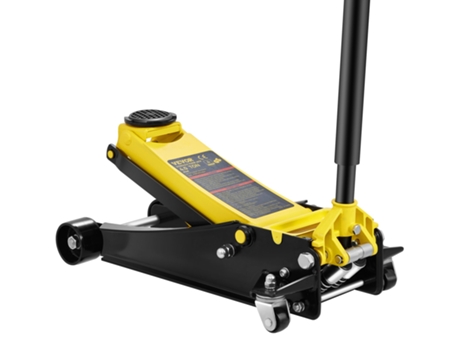 VEVOR floor jack, 4 toneladas piso bajo perfil jack, bomba de elevación rápida de doble pistón, rango de elevación de piso jack 100mm-533mm
