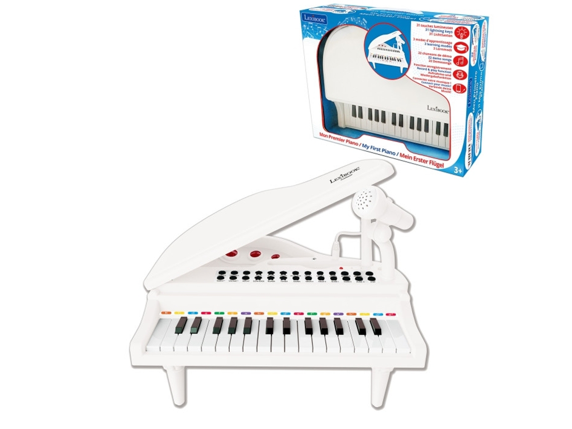 Instrumento Musical LEXIBOOK mi primer piano (Edad Mínima Recomendada: 3 años)