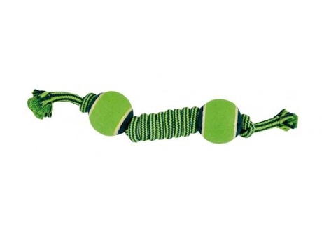 Nudo Con 2 Pelotas de Tenis Bicolor 38 Cm NAYECO