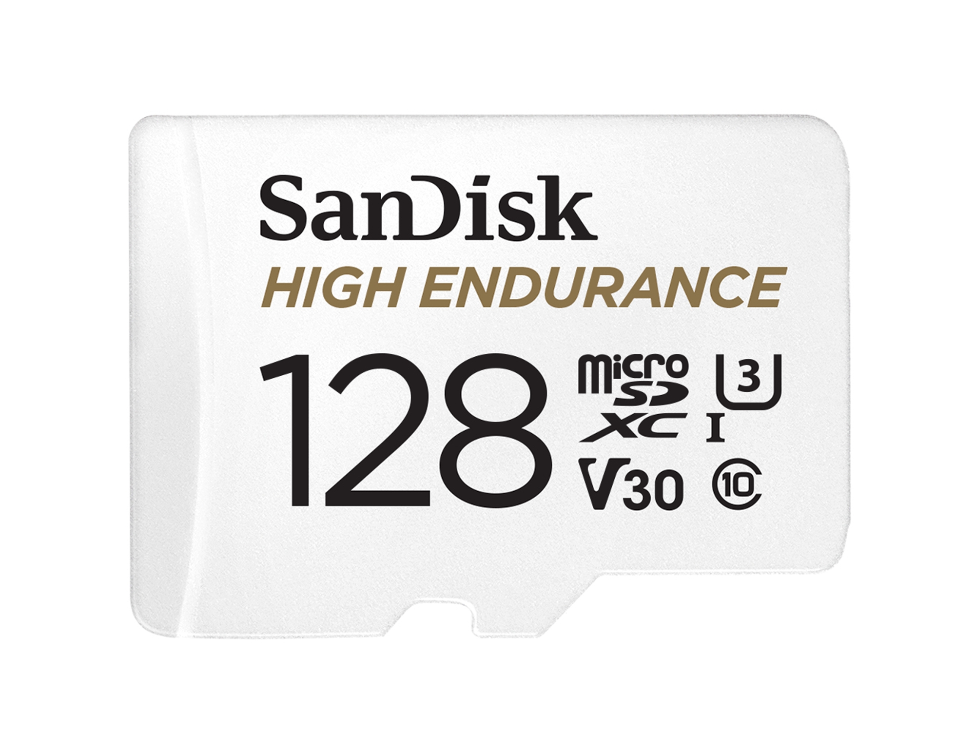 Tarjeta de Memoria SANDISK microSDHC 128GB HE w/Adapter