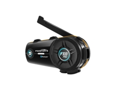 Intercomunicador Fodsports Fx8 Pro para motocicletas, alcance de 2000 m, conectividad para 8 conductores, radio FM OEM