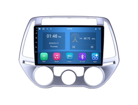 Autoradio 4GB RAM64GB ROM ROVERONE para Hyundai i20 PB 2012 - 2014 CarPlay Android Coche Radio Bluetooth Navegación