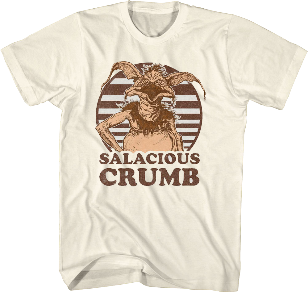 Camiseta Unisexo DEEPSTONE Salacious Crumb Star Wars Crema (XL)