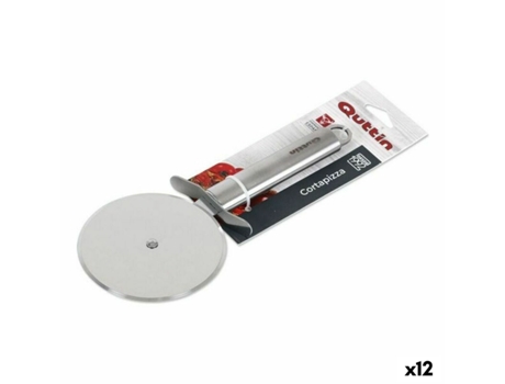 Cortador de Pizza QUTTIN 55422 (21,5 x 9 cm) Acero Inoxidable 21,5 x 9 x 2 cm (12 Unidades)