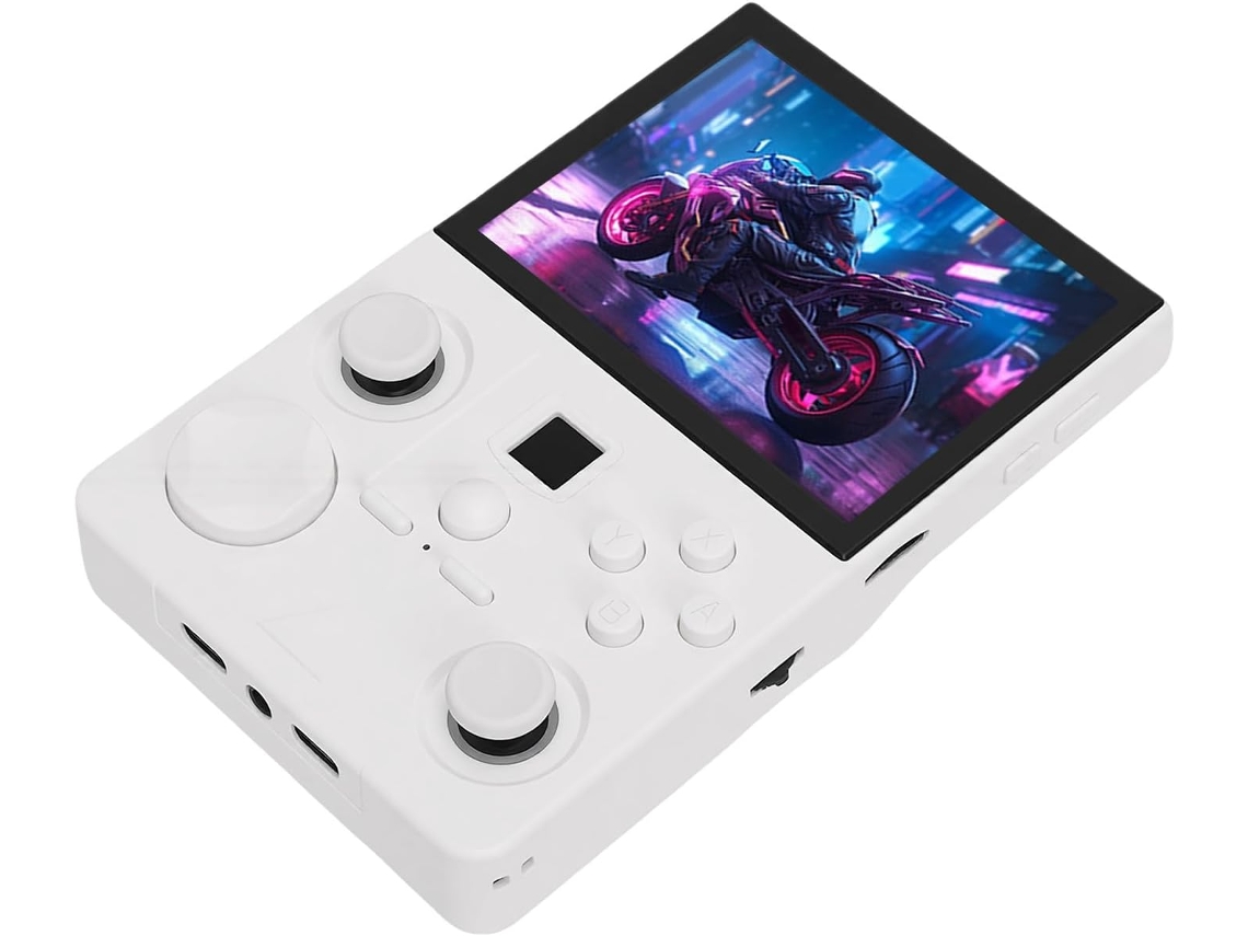 Consola De Juegos Portátil Retro Con Pantalla Mipi Hd De 3,5 Pulgadas, Joysticks Duales Y Batería De 4000 Mah.