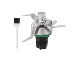 Procesador de alimentos Primerox de 250 W con capacidad de 2 litros y vaso medidor.