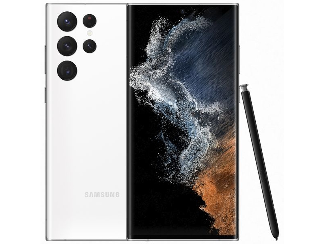 Samsung Galaxy S22 Ultra 5G (reacondicionado, 128 GB, blanco)