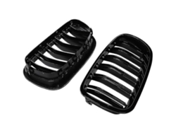Parrilla deportiva gris oscuro brillante 2024 para F10 F18 F02 F11 M5 10 15