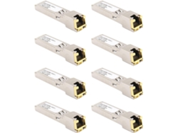 Módulo Rj45 Gigabit Ethernet Switch 10/100/1000 Conector De Cobre 8 Unidades