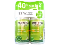 Desodorante Desodorante Al Citrus Roll-On 24H Lote de 2 X 50 Ml WELEDA