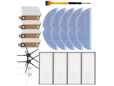 Acessórios de Aspirador S7 T7S Dust Side Brush Hepa Mop Bolsa para el polvo