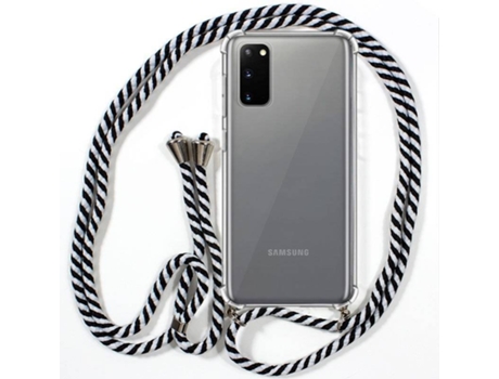 Funda para Samsung Galaxy S20 COOL Cordón Transparente