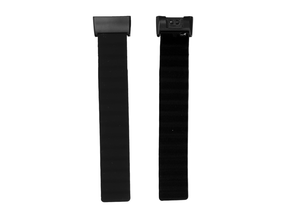 2 Correas Magnéticas De Silicona Ajustables Para Relojes Redmi - Negro
