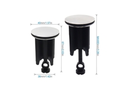 Tapón Universal Para Lavabo, Tapón De Repuesto Para Lavabo De Baño, Tapón De Desagüe Emergente, Tapones De Baño De Altura Ajustable.