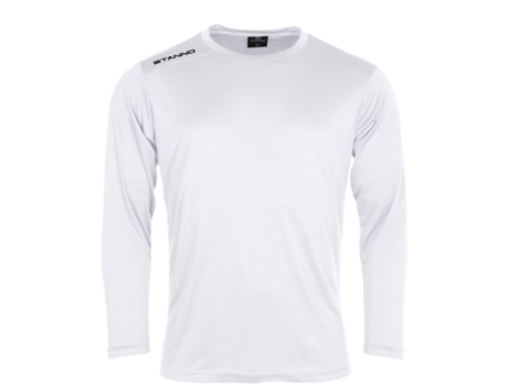 Camiseta de Niños para Deporte STANNO Larga Field Blanco (8 Años)