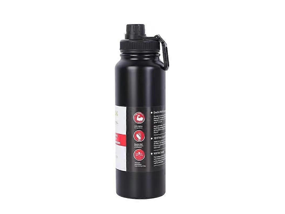 Botella de agua deportiva Rosewell de 1000 ml con termo al vacío