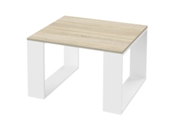 Mesa de Centro ML-DESIGN Marrón (65x65x40 cm)