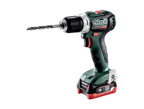 METABO PowerMaxx BS 12 BL Taladradora atornilladora de batería/12V 2x LiHD; Cargador ASC 55; Maletín profesional