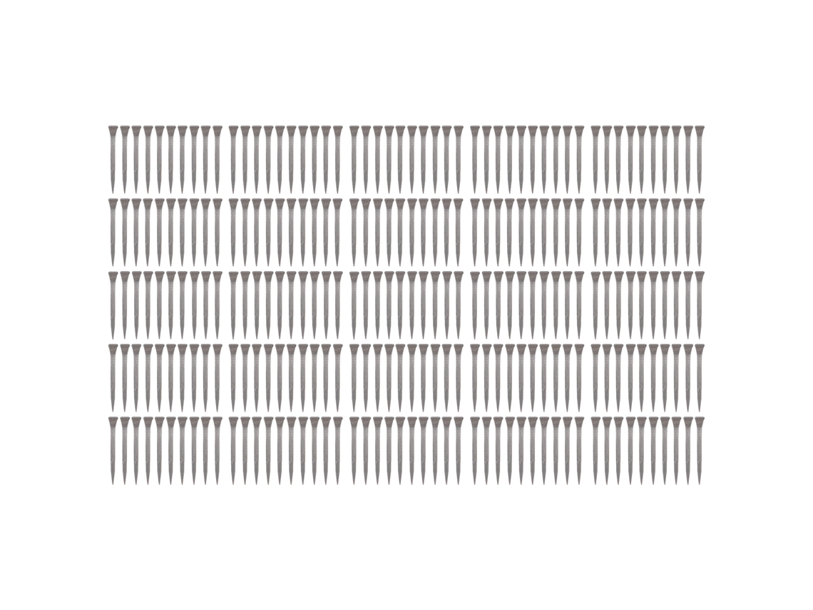 250 clavos de herradura de acero con bajo contenido de carbono para herramientas de martilleo