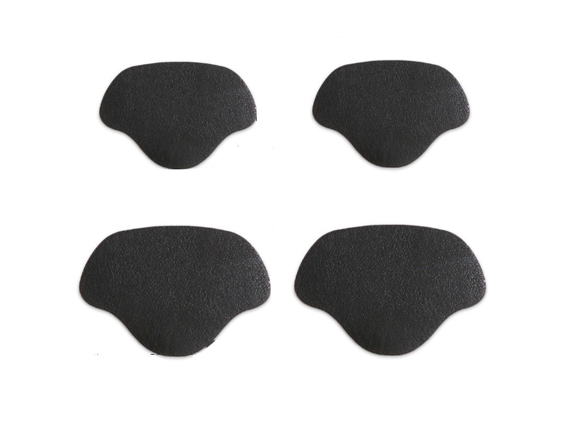 Pack De 5 Parches De Protección/reparación De Talón Para Reparación De Calzado. Black S
