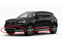 Paquete de estilo exterior Volvo XC40 31655309+31664376